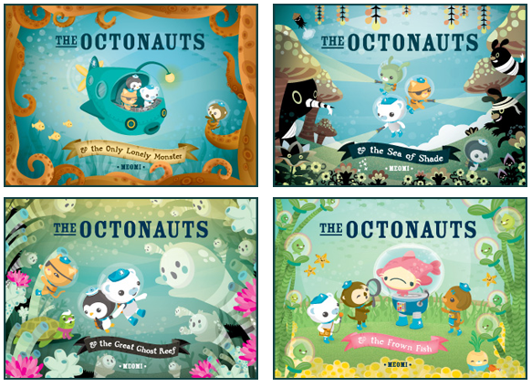Meomi Octonauts childrens books